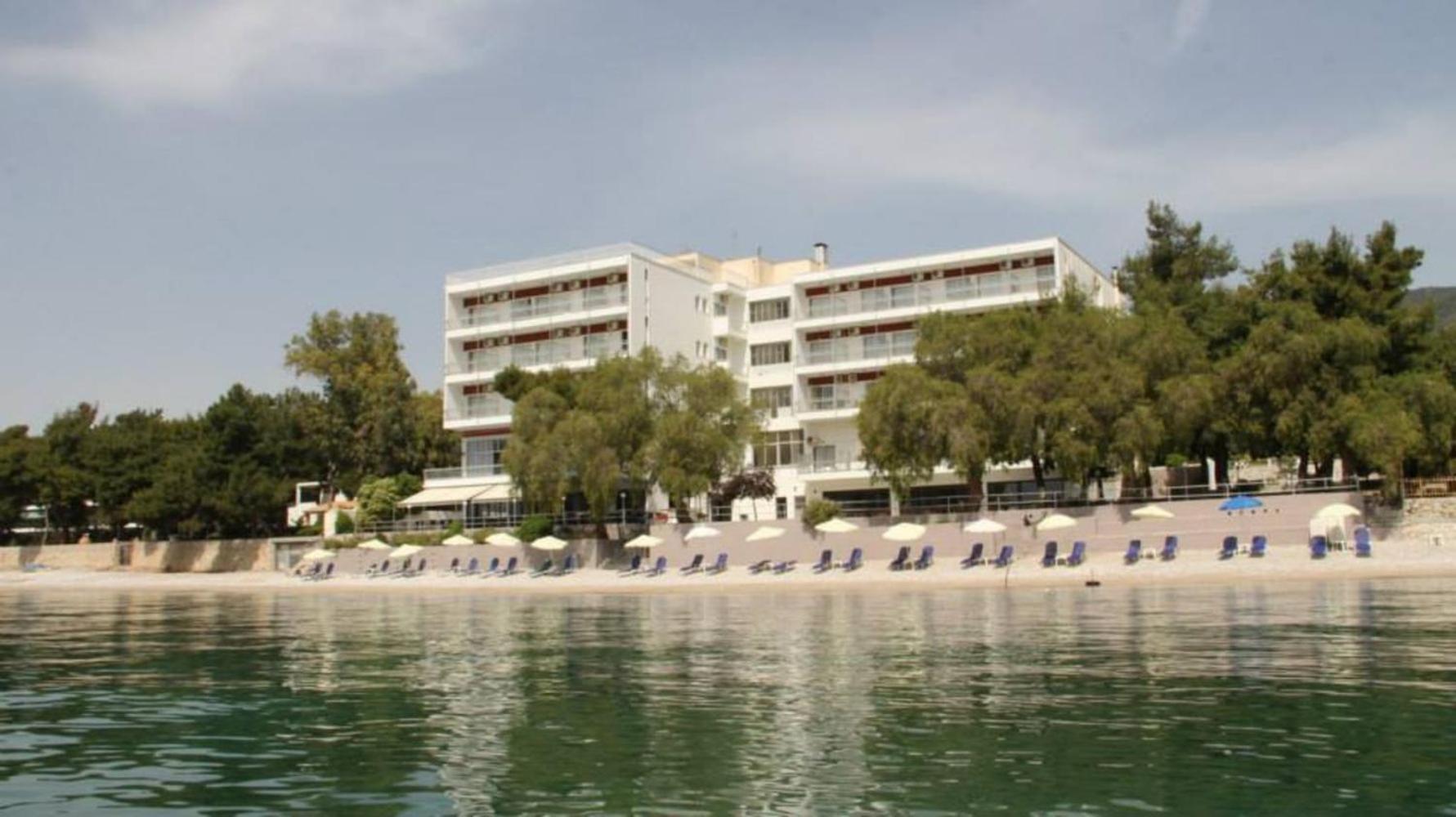 Siagas Beach Hotel Agioi Theodoroi Zewnętrze zdjęcie